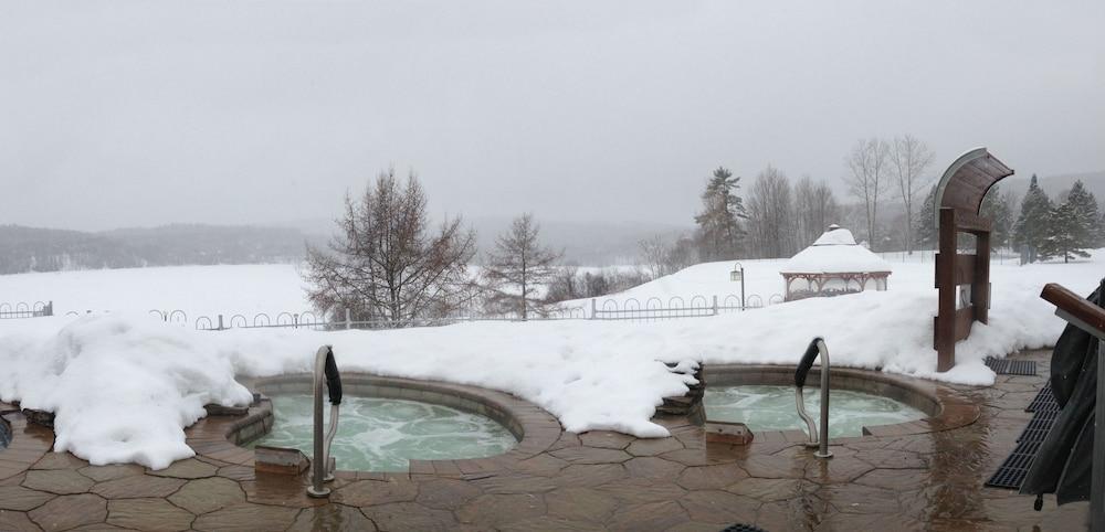 Le Manoir Du Lac Delage Stoneham Eksteriør bilde