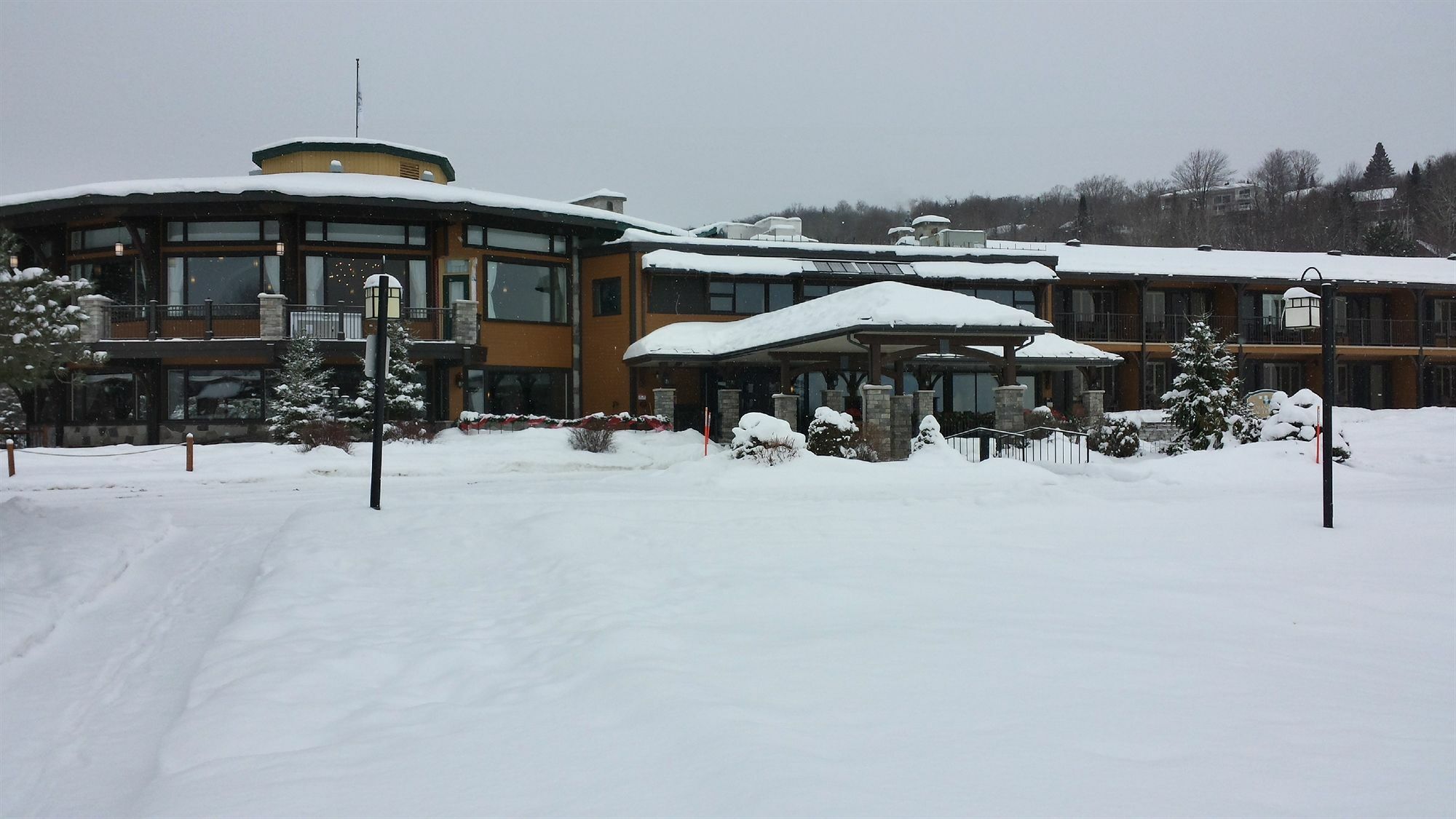 Le Manoir Du Lac Delage Stoneham Eksteriør bilde