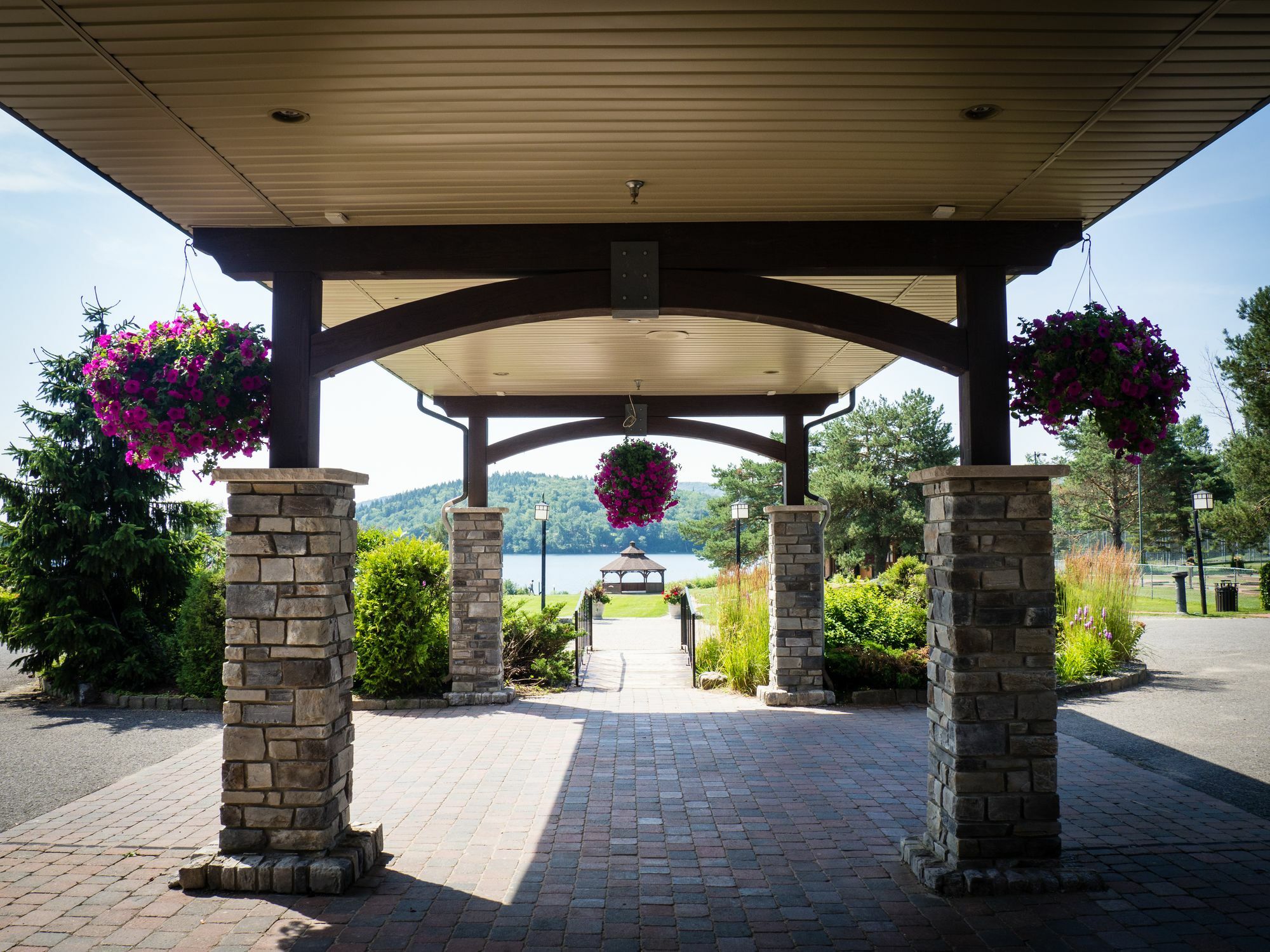 Le Manoir Du Lac Delage Stoneham Eksteriør bilde