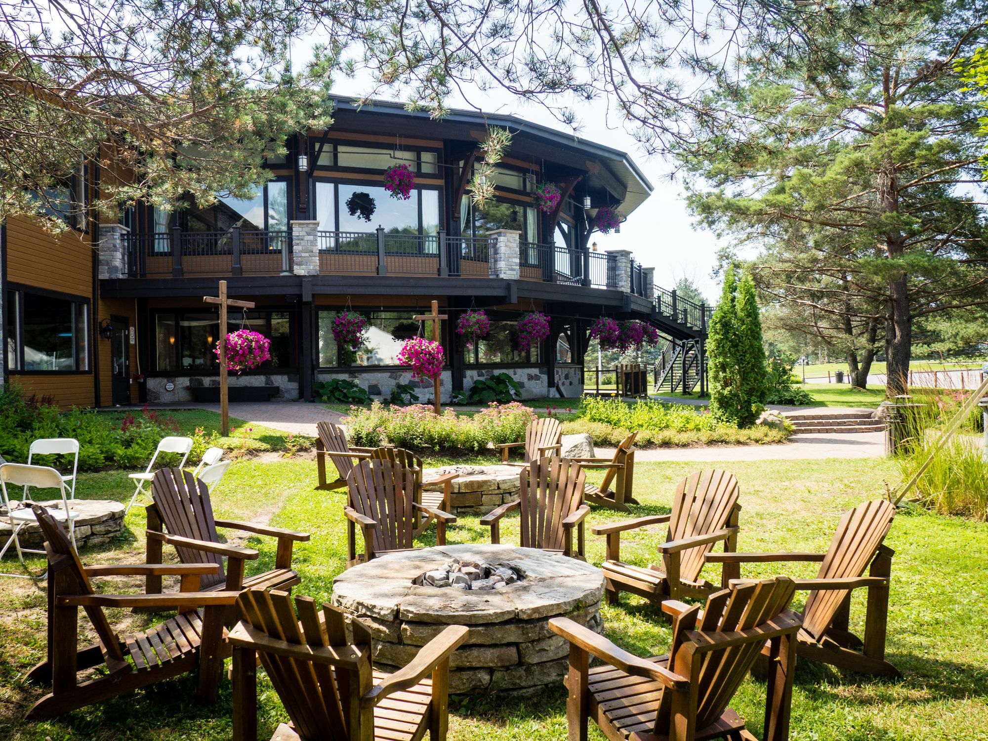 Le Manoir Du Lac Delage Stoneham Eksteriør bilde